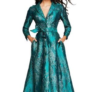 NWT Jovani 40297 Formal Gown Green Size 14